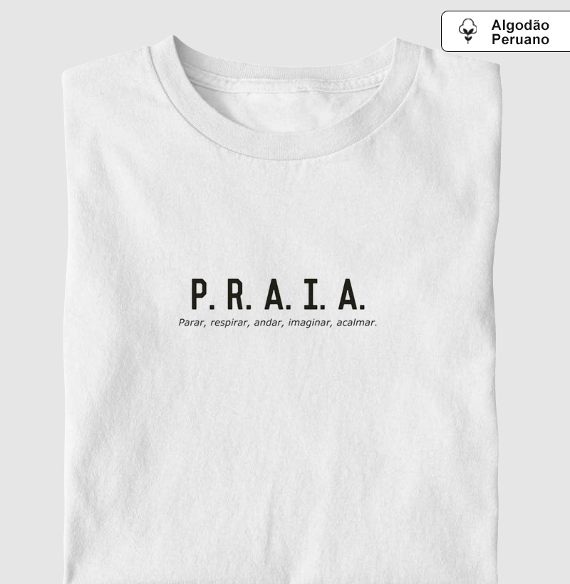 P.R.A.I.A. - Camiseta | Surf For Fun Wear