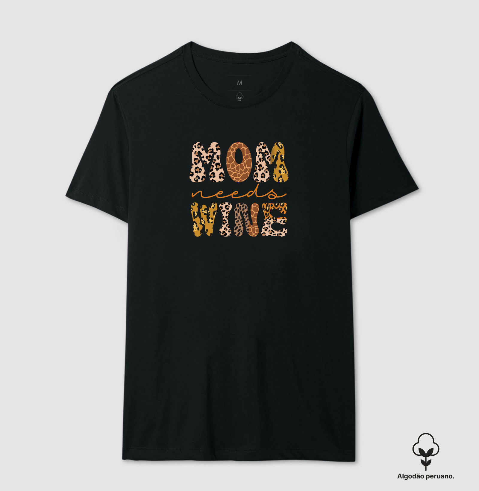 Camiseta Mom Needs Wine