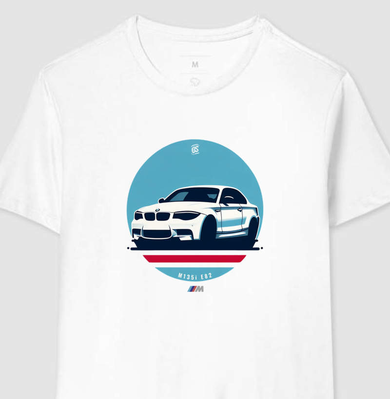 Camiseta Manga Curta BMW M135i E82 Pool