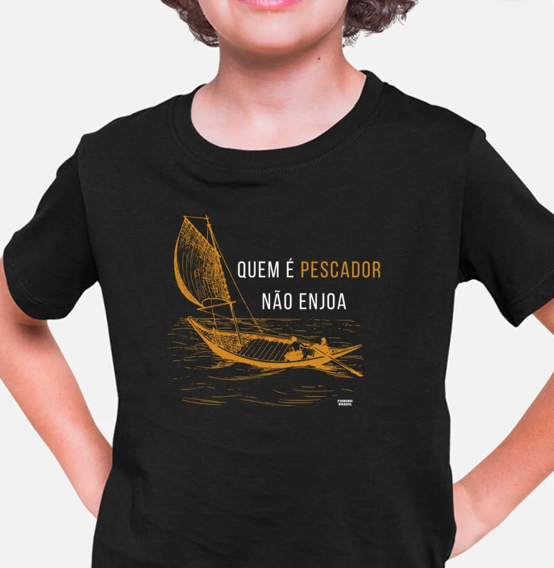 QUEM É PESCADOR NÃO ENJOA KIDS
