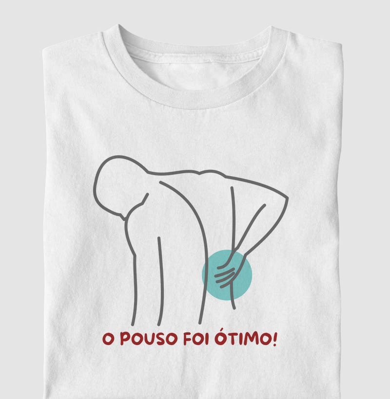 Camiseta pouso duro