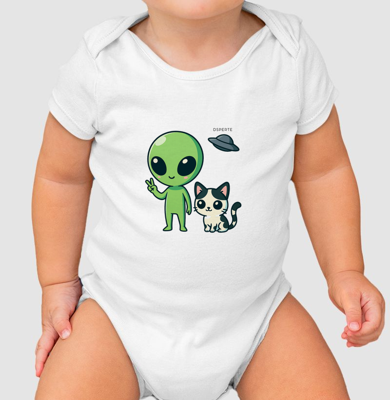 Alien & Gato Cósmico