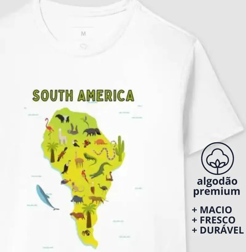 Camiseta América do Sul
