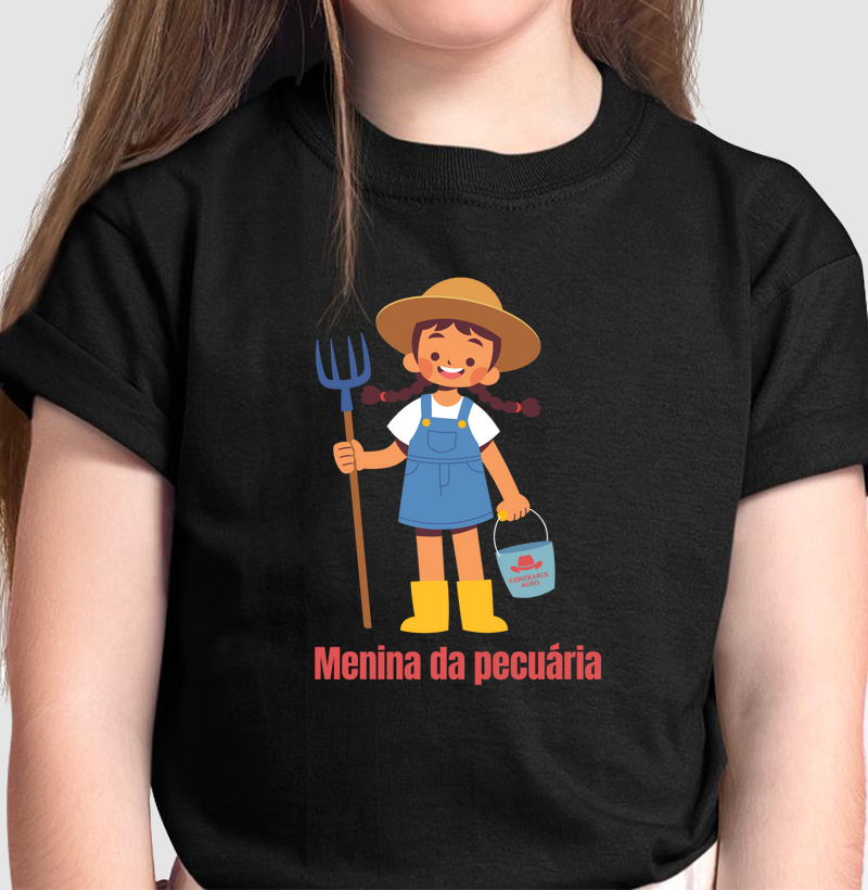 Menina da pecuária