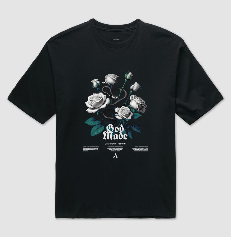 Camiseta Oversized God Made
