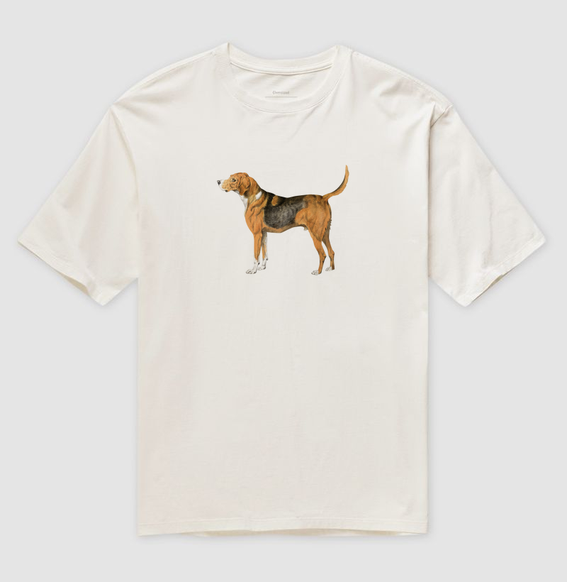 Vintage dog illustration
