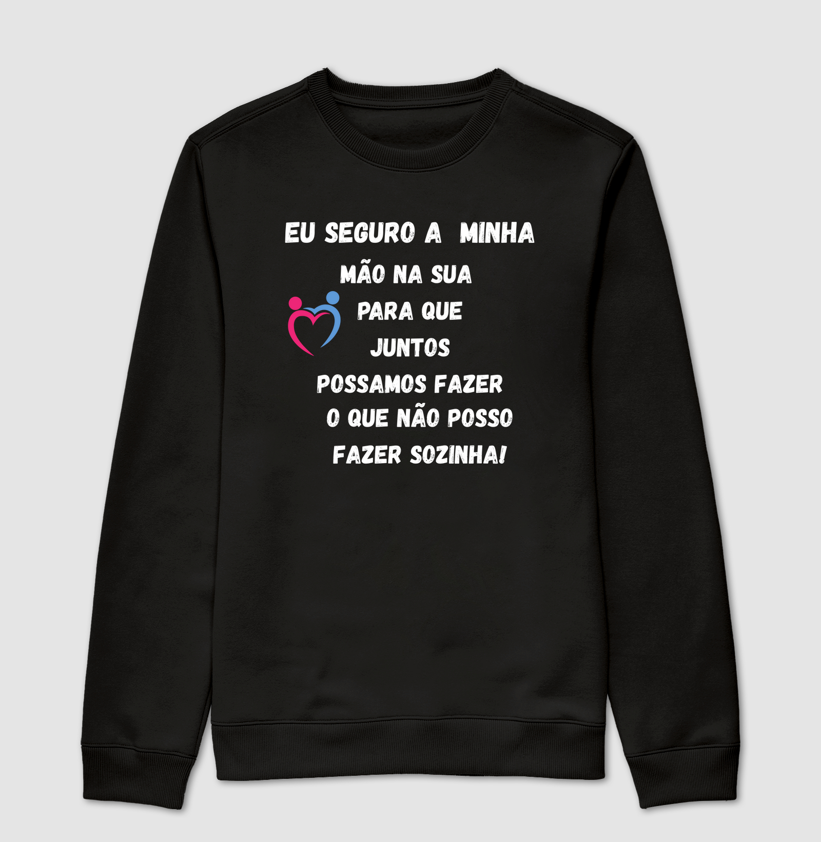 EU SEGURO A SUA MÃO