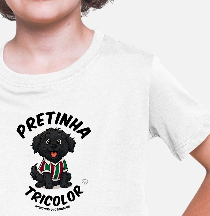 Pretinha Tricolor