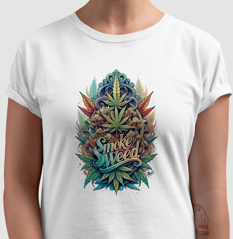 Camiseta Smoke Weed