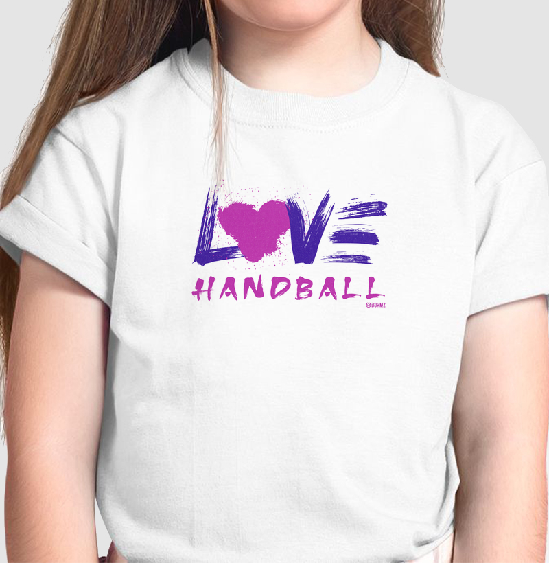 Camiseta KIDS Handebol - LOVE HANDBALL