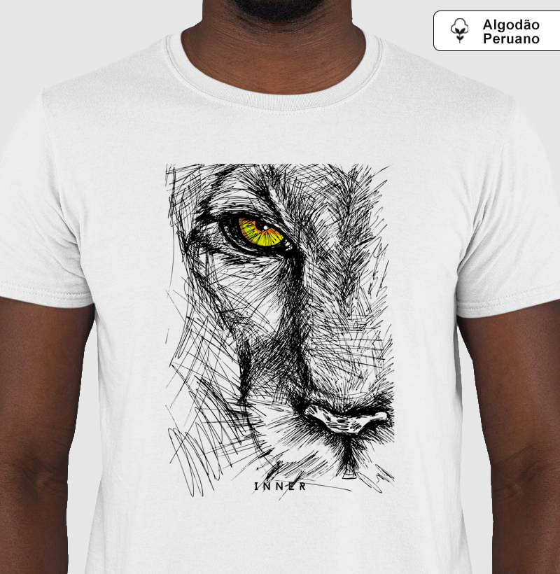 Camiseta Premium Leão