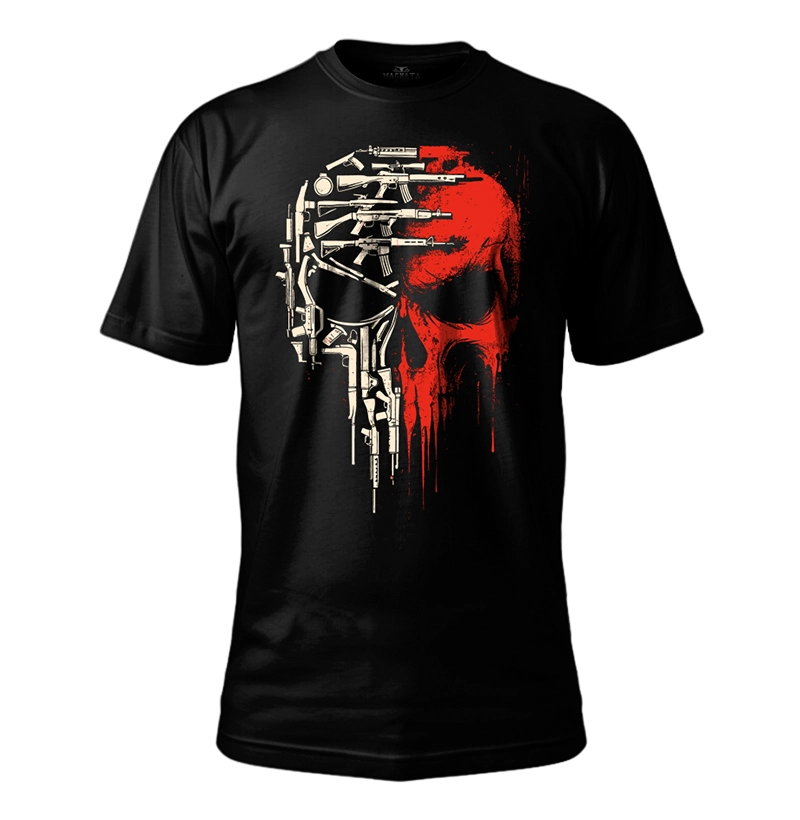 Camiseta Militar Punisher Guns Magnata556