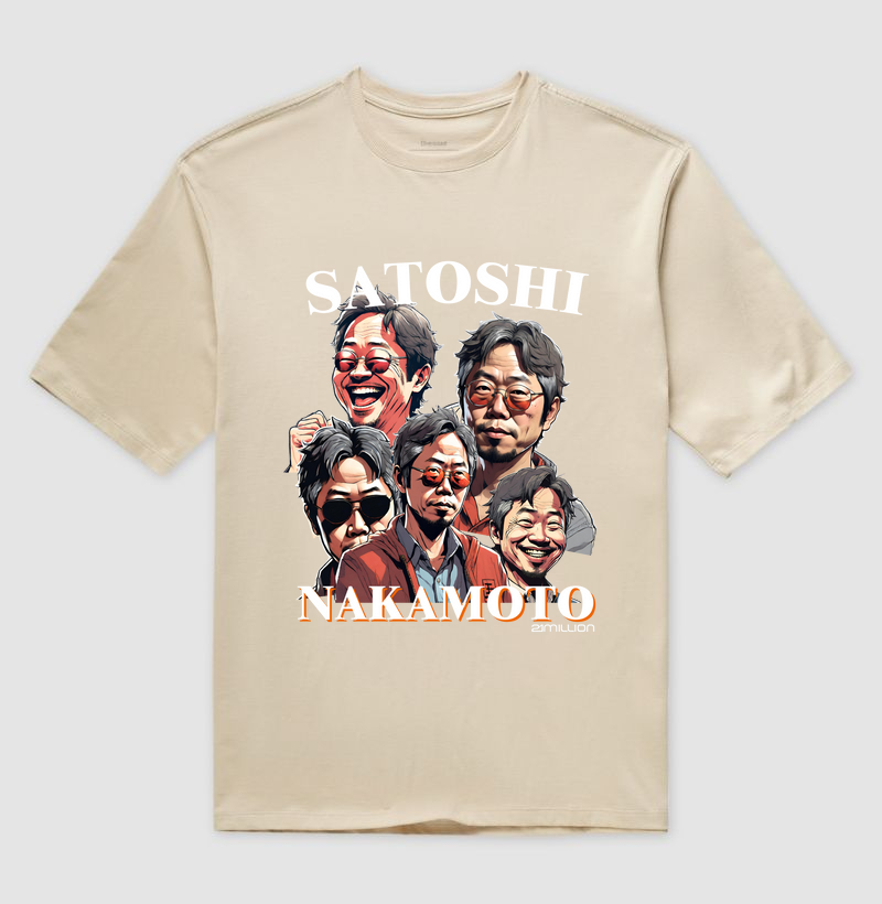 Satoshi Graphic Tee - Oversized 