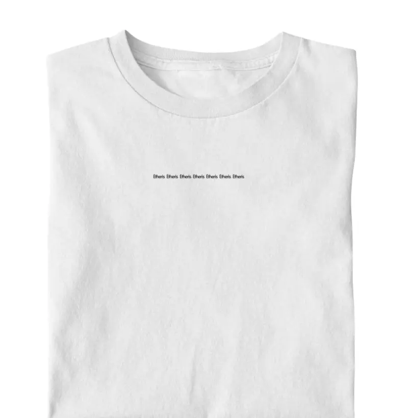 Camiseta Infantil Masculina Essentia Colorum Etheris - Branco