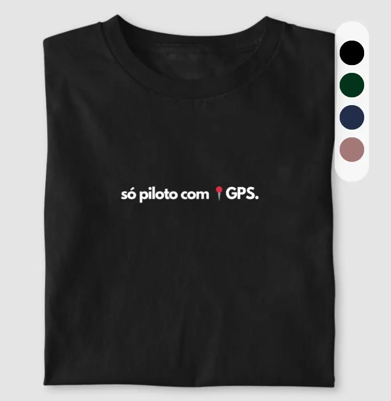 Só piloto com GPS