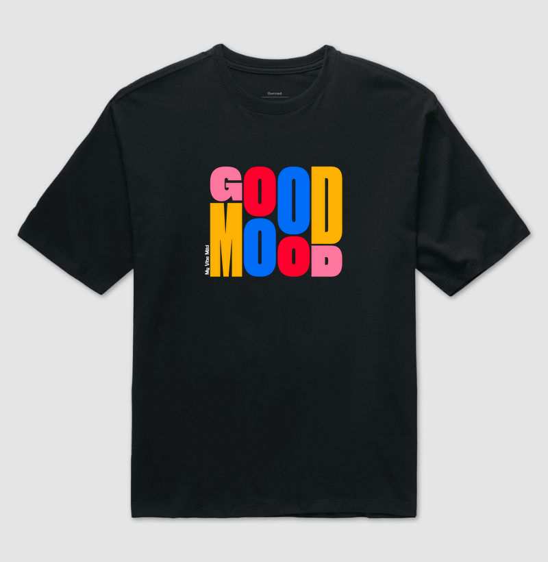 Camiseta Oversized - Good Mood