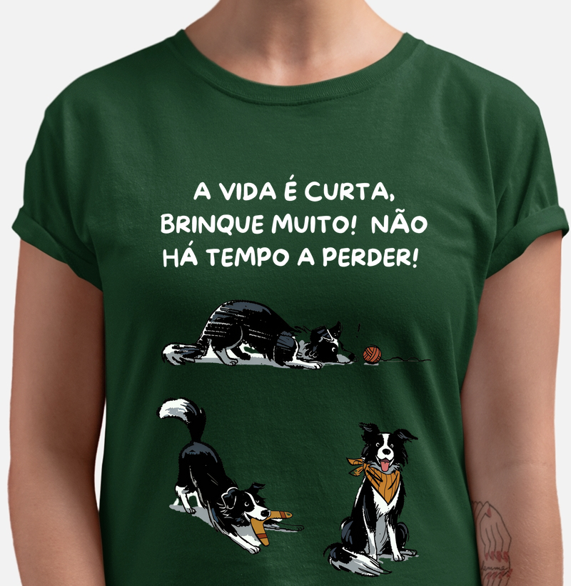 A vida é curta, brinque muito!