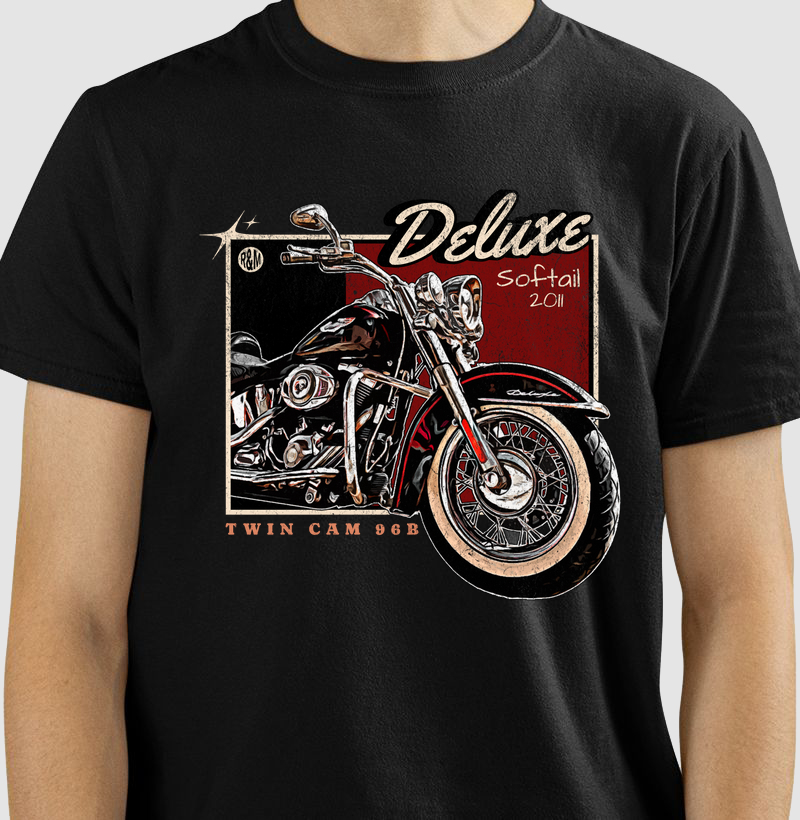 Deluxe Softail - Wine Feelings