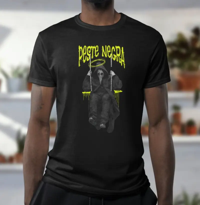 CAMISA PRETA O MEDICO DA PESTE 