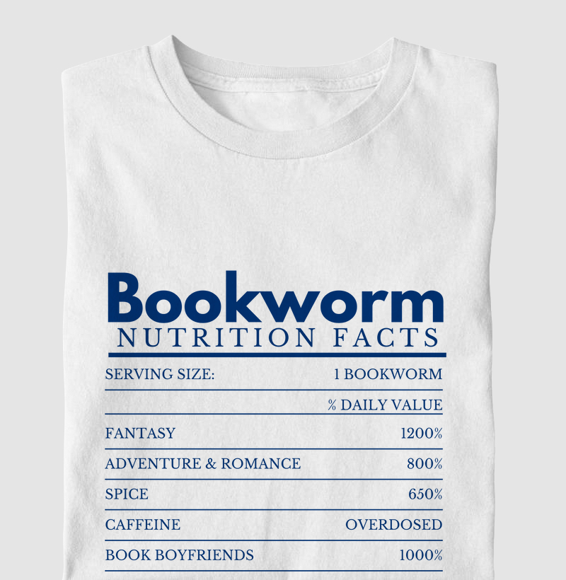 CAMISETA BOOKWORM 