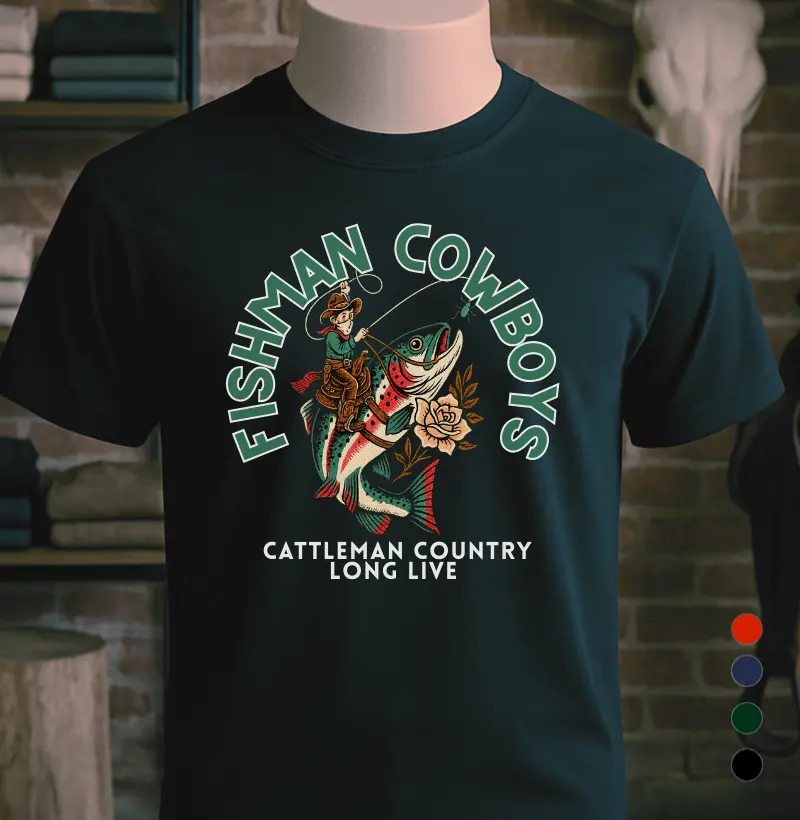 Camiseta Fishman Cowboy