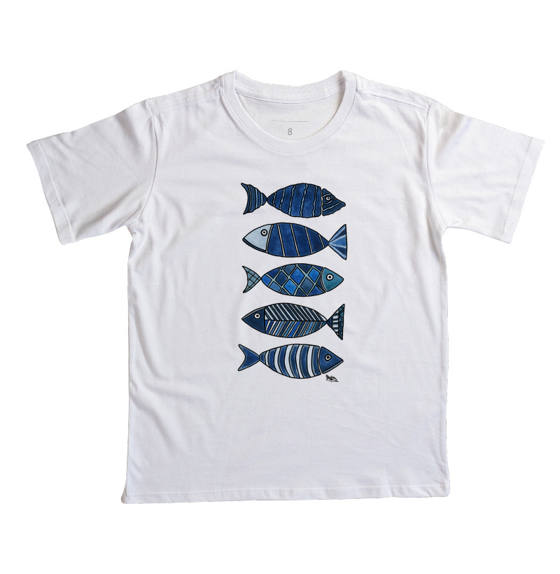 Cardume Azul - Aquarela