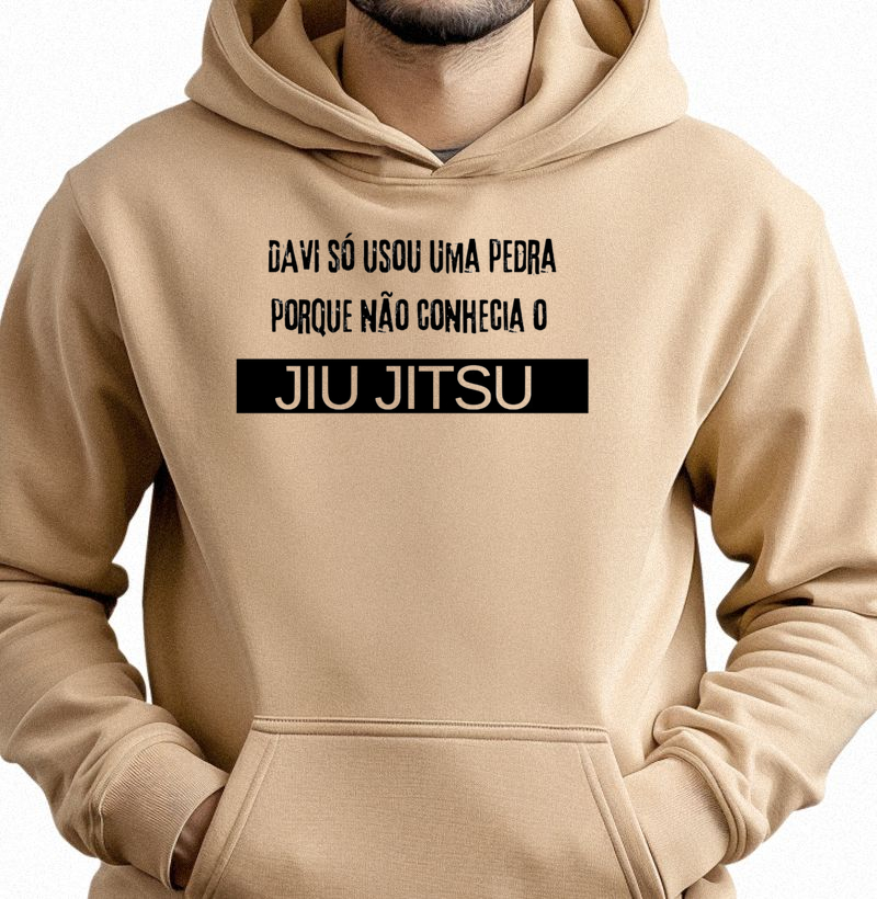Davi só usou uma pedra porque não conhecia o Jiu Jitsu 