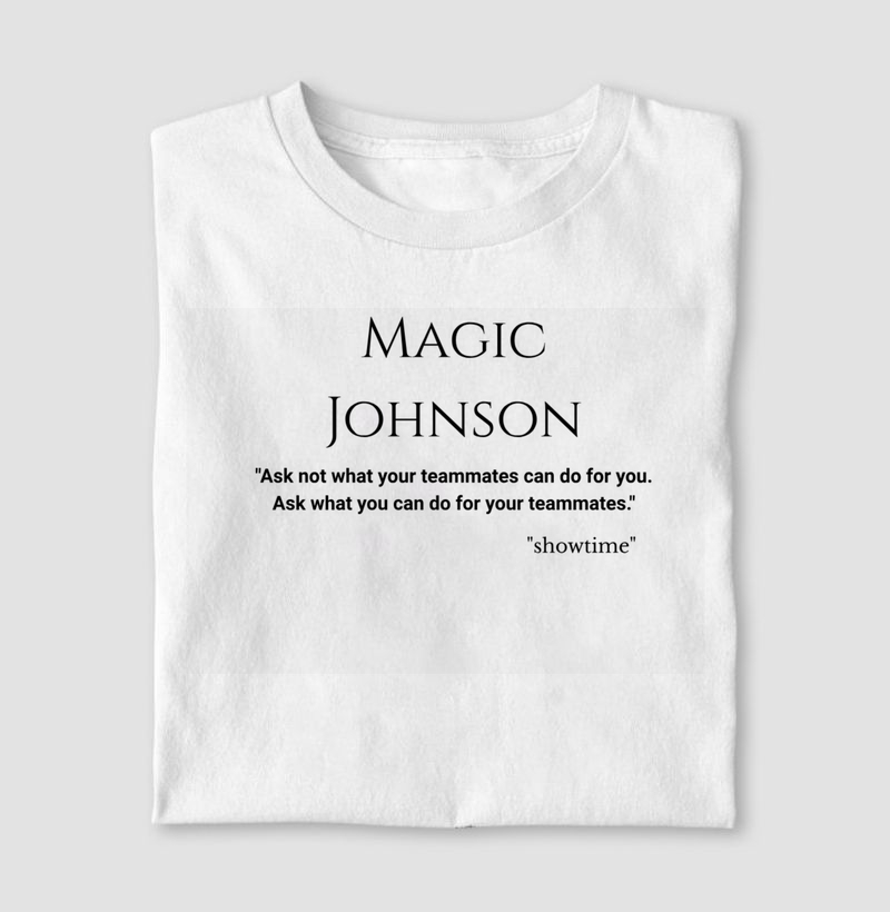 Camiseta "Magic Johnson"