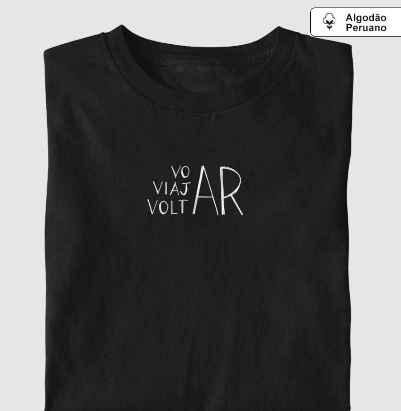 Voar. Viajar. Voltar.