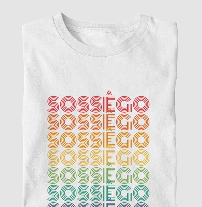 Sossêgo Letreiro Retrô