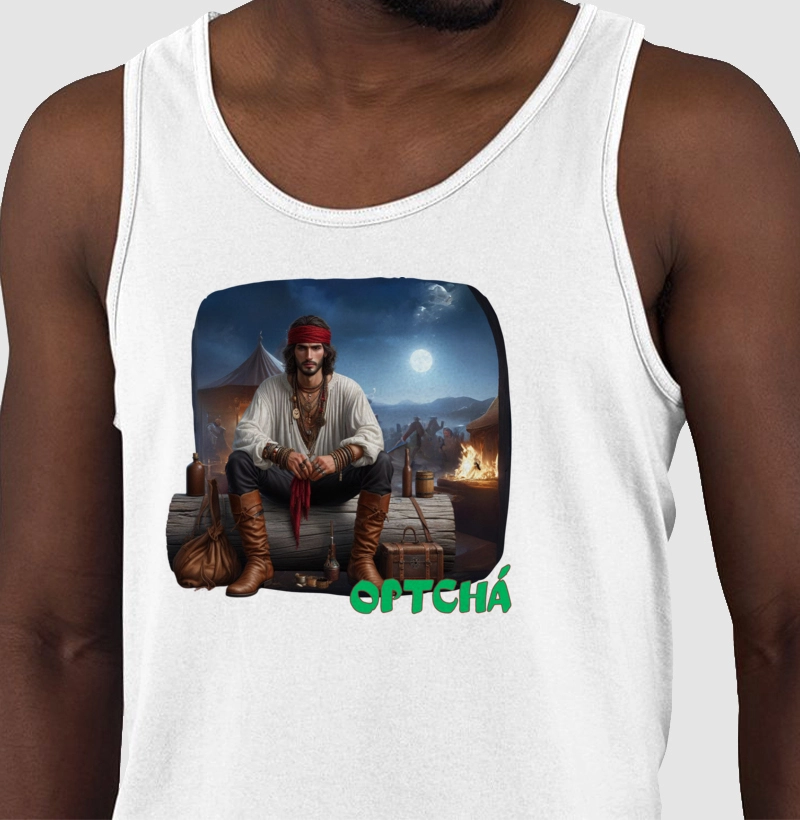 Camiseta Regata - 100% Algodão -Cigano Pablo