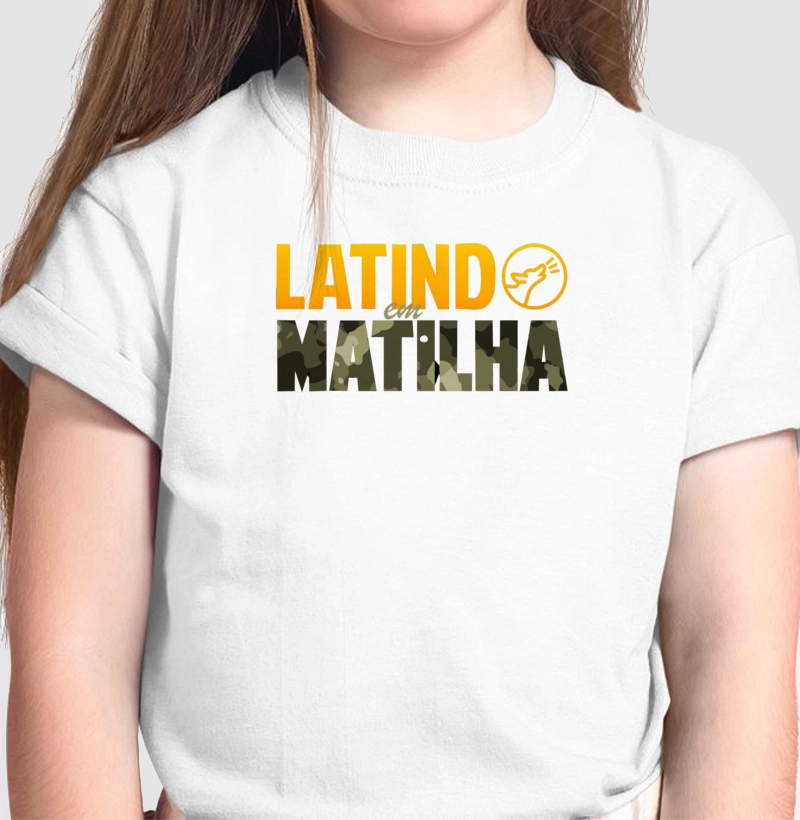 Camiseta Infantil LM Camuflado