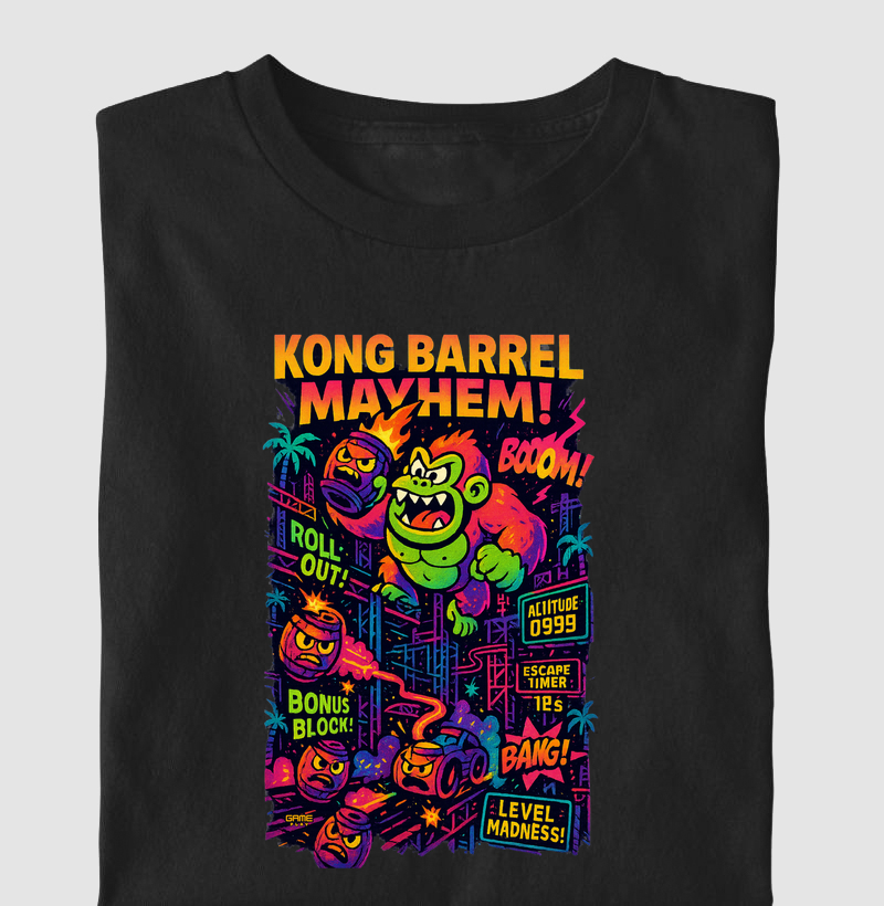 Kong Barrel PopAtari Collection