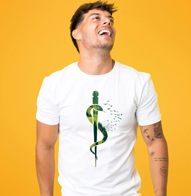 Camiseta Medicina Premium Pines - masculina