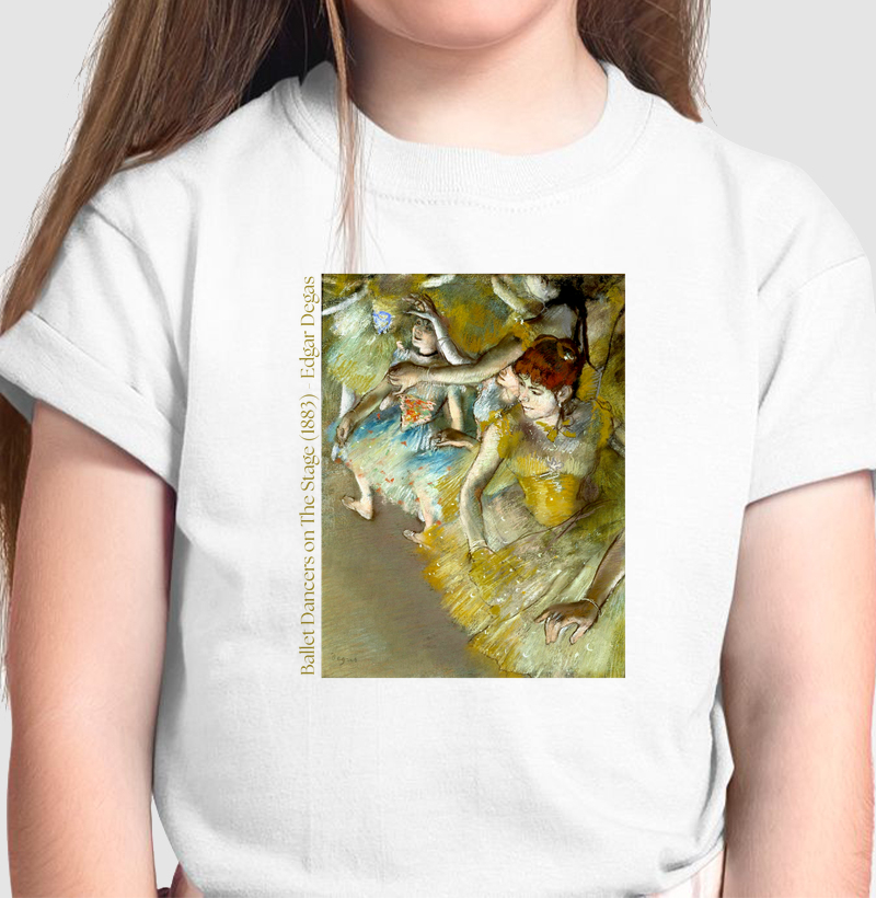 Ballet Dancers on the Stage (1883) - Edgar Degas