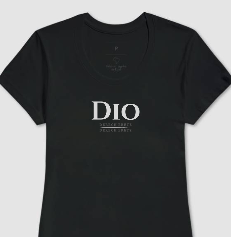Camiseta Derech Eretz Dio 00038 - Femme