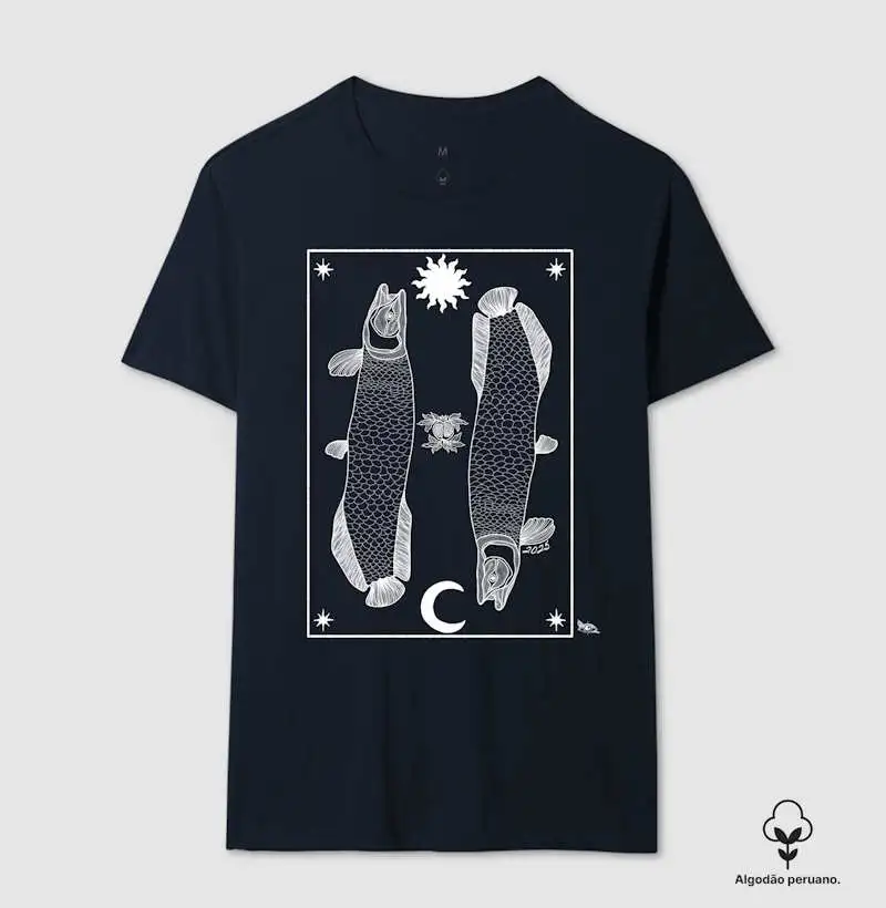 Camiseta Algodão Peruano Prosperidade