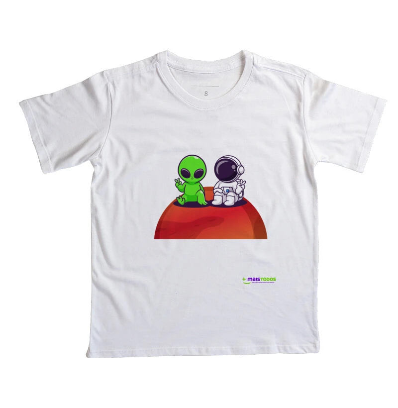 Alienzito e Astronautito em Marte 