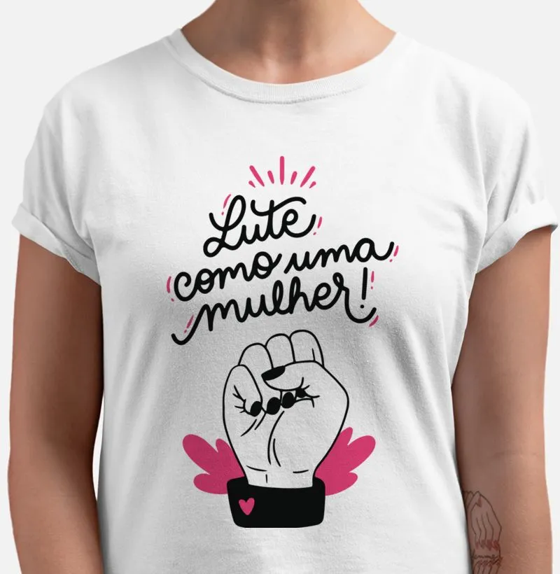 Lute como uma mulher