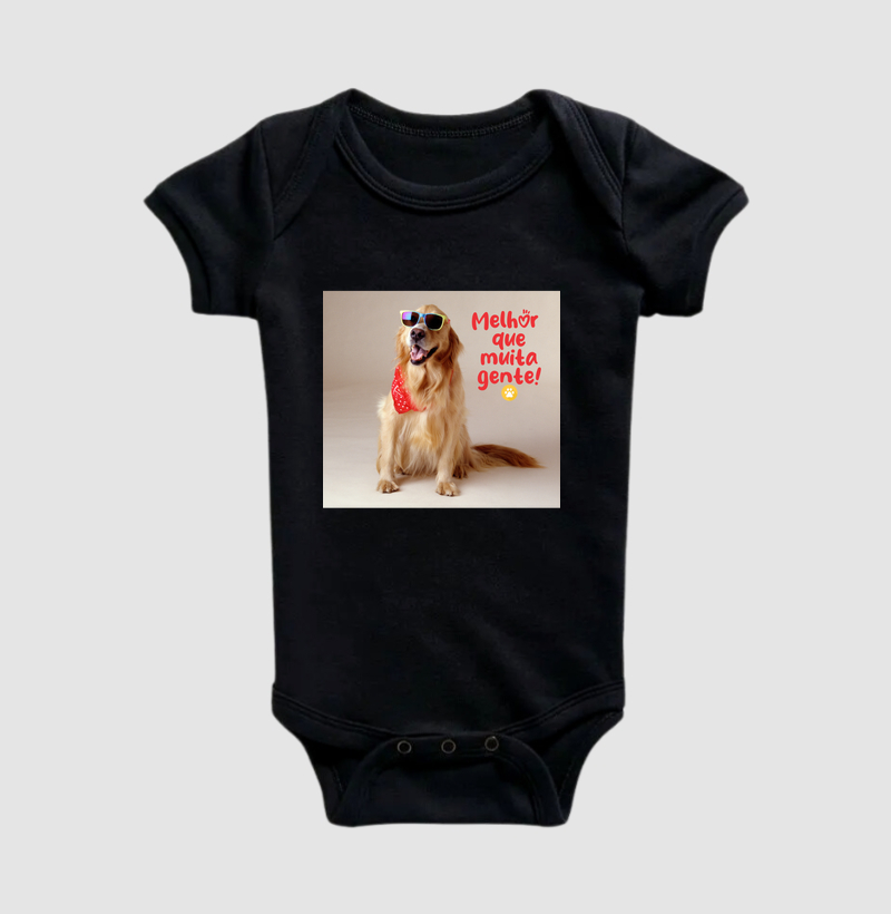 Body bebê Melhor que Muita Gente