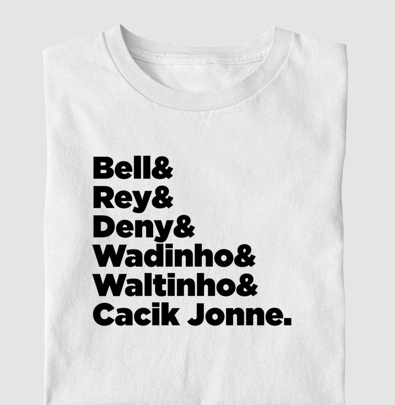 Camiseta Axé - Chiclete Integrantes