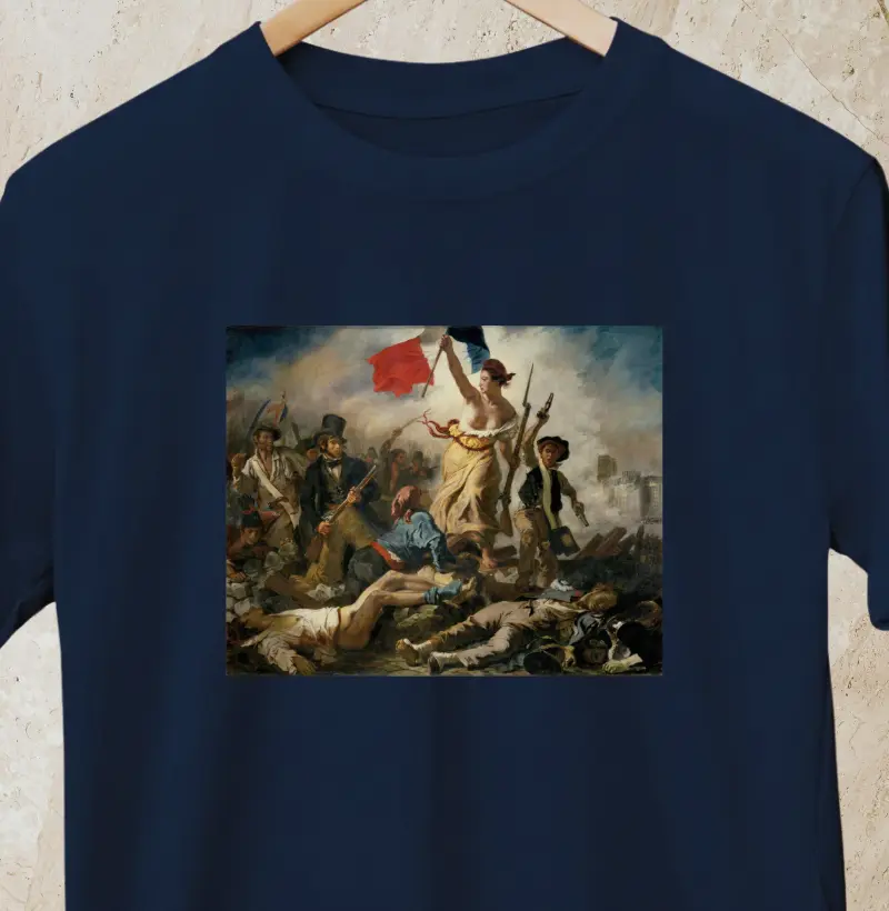A Liberdade Guiando o Povo - Eugène Delacroix