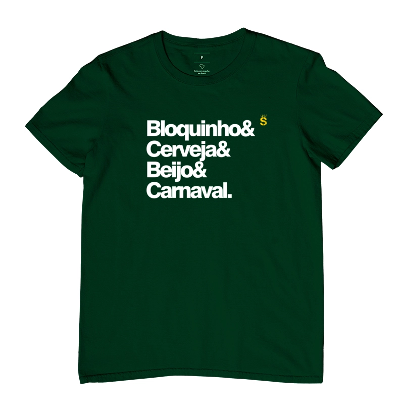 Bloquinho e Cerveja e beijo e Carnaval