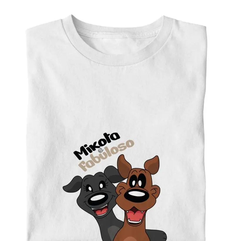 Camiseta/ Mikota e fabuloso