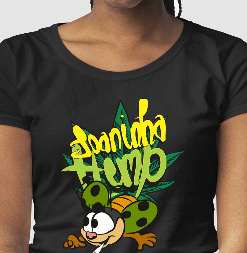 T-shirt Premium Joaninha Hemp Feminina