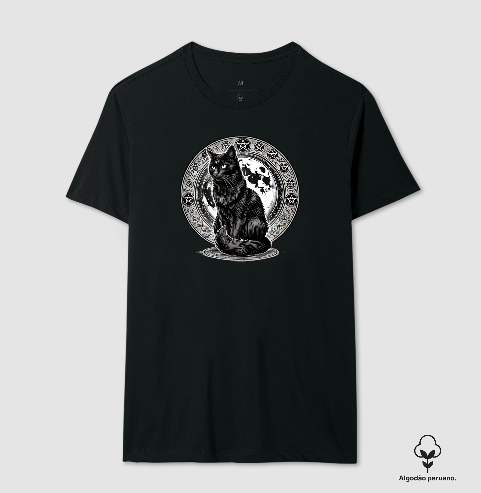 Camisa Gato Preto Protetor