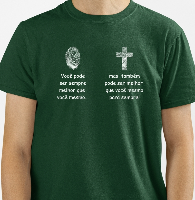 Camiseta Seja melhor que você mesmo
