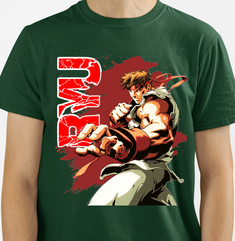 Camisa Street Fighter -Ryu 01