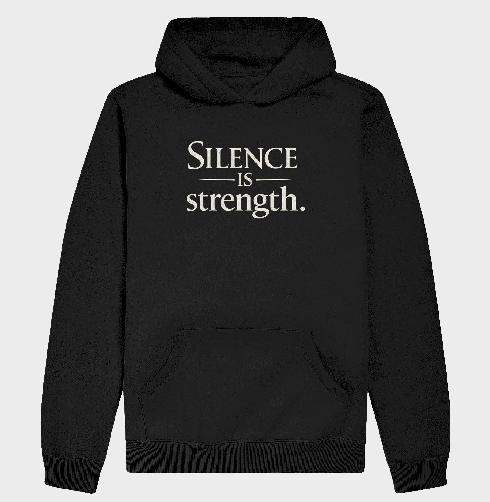 Camiseta Estoicismo "Silence is Strenght"