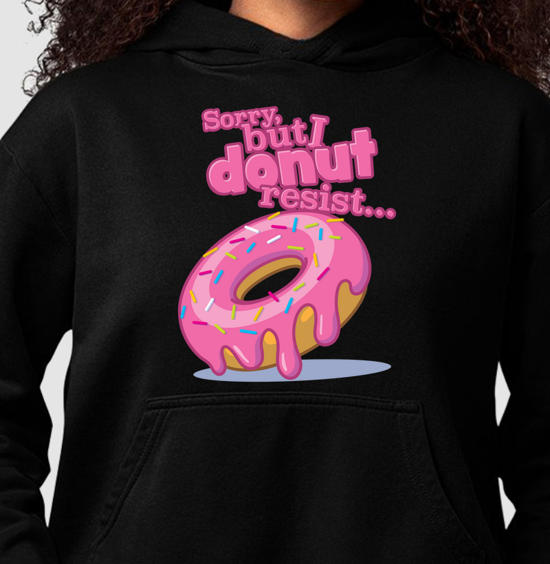Hoodie DONUT resist!